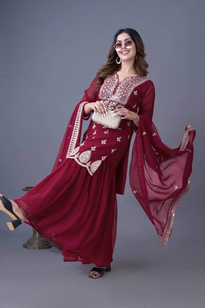 Gorgeous Sharara Set – Ready to Wear